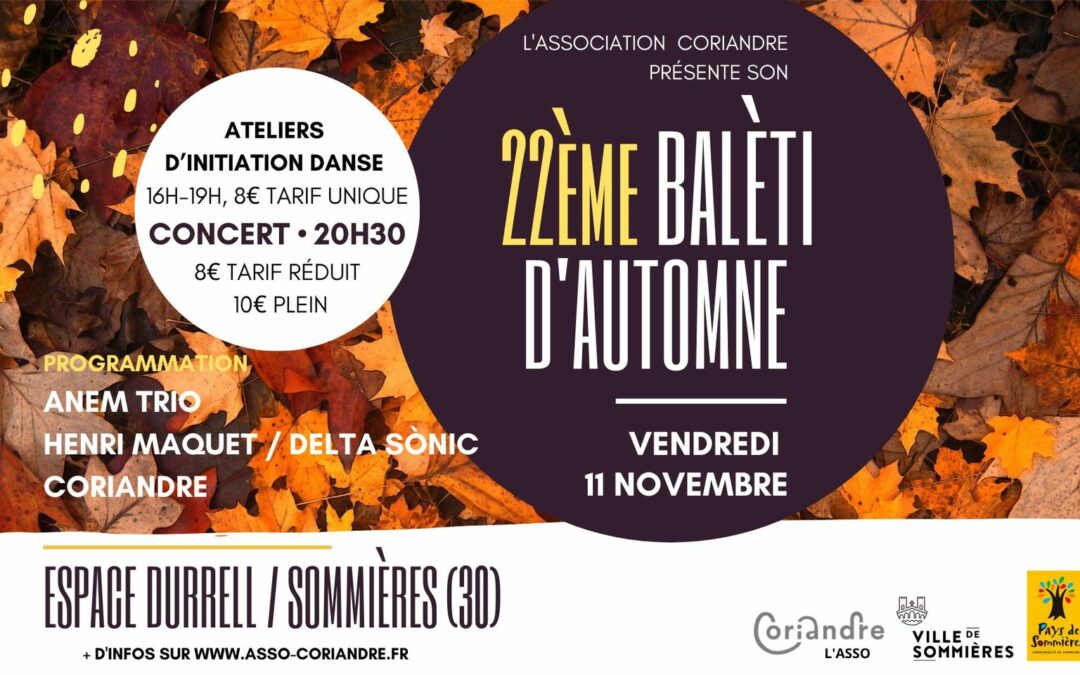 22ème baléti d’automne